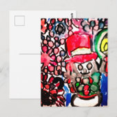 Snowboardfreude Postkarte (Vorne/Hinten)