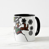 Snowboardfreude Tasse (VorderseiteRechts)