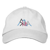 Snowboardhut Bestickte Kappe (Vorderseite)