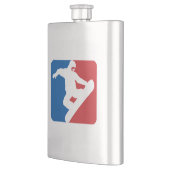 Snowboarding All Star Flachmann (Links)