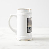 Snowboarding betrügt Bier Stein Bierglas (Links)