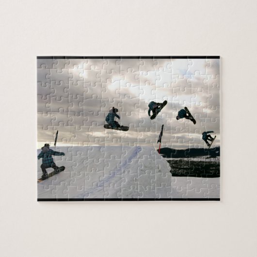 Snowboarding betrügt Puzzlespiel Puzzle (Horizontal)
