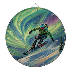 Snowboarding Dartboard Dartscheibe