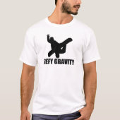 Snowboarding Defy Gravity T-Shirt (Vorderseite)