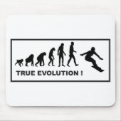 Snowboarding-Evolution Mousepad (Vorne)