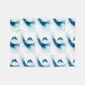 Snowboarding Fleecedecke (Vorderseite (Horizontal))