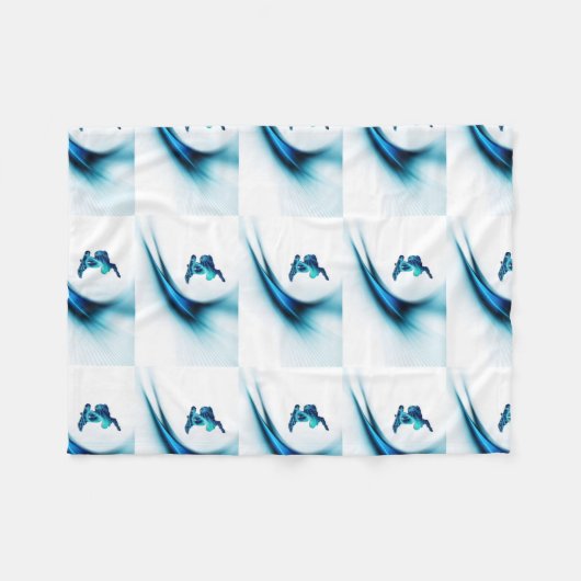 Snowboarding Fleecedecke (Vorderseite (Horizontal))