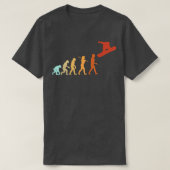 Snowboarding Freestyle-Evolution T-Shirt (Design vorne)
