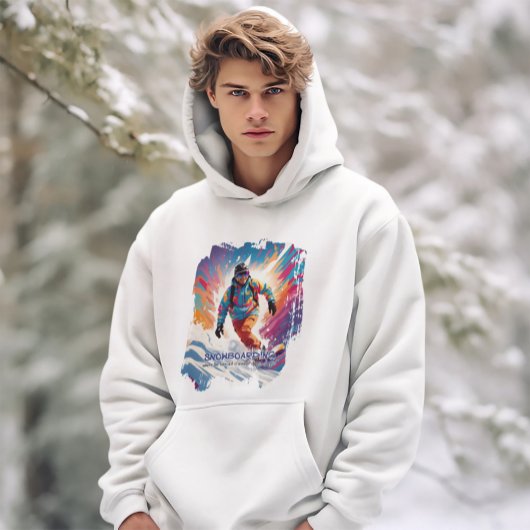 Snowboarding Hoodie