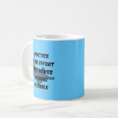 Snowboarding Kaffeetasse (Vorderseite Links)