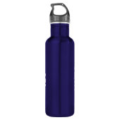 Snowboarding-Nation Edelstahlflasche (Rückseite)