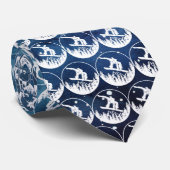 Snowboarding Neck Tie Krawatte (Gerollt)