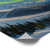 Snowboarding Poster (Ecke)
