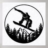 Snowboarding Poster (Vorne)