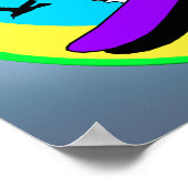 Snowboarding Poster (Ecke)