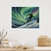 Snowboarding Poster (Küche)