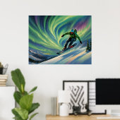 Snowboarding Poster (Heimbüro)