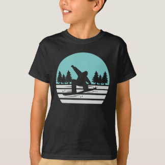 Snowboarding Retro Vintag T-Shirt