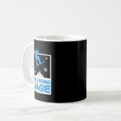 Snowboarding Savings Kids Cooler Jugendfreistyle S Kaffeetasse (Vorderseite Links)