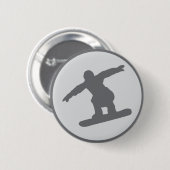 Snowboarding-Snowboarder springen Button (Vorne & Hinten)