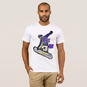 SNOWBOARDING-T-SHIRT T-Shirt (Vorne ganz)