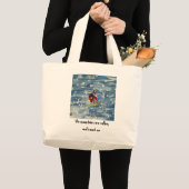 Snowboarding-Tasche Jumbo Stoffbeutel (Vorderseite (Produkt))