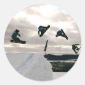 Snowboarding Tricks Stickers (Vorderseite)