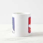 Snowboarding/USA Kaffeetasse (Mittel)