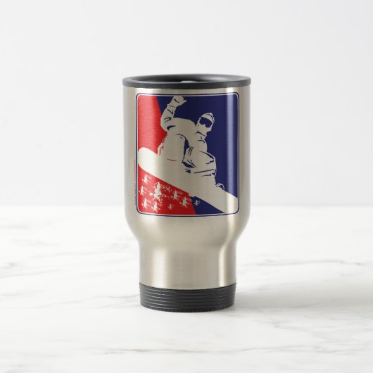 Snowboarding, USA Reisebecher (Mittel)