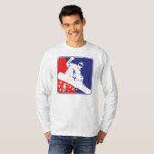Snowboarding USA T-Shirt (Vorne ganz)