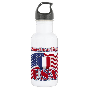 Snowboarding USA Trinkflasche