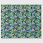 Snowboarding Wrapper Geschenkpapier (Flach)