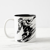 SNOWBOARDING ZWEIFARBIGE TASSE (Links)