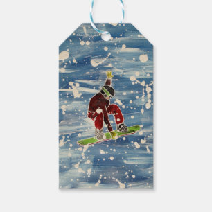 Snowboardinggeschenkumbau Geschenkanhänger