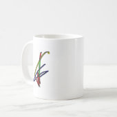 Snowboardinglogo Kaffeetasse (Vorderseite Links)