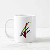Snowboardinglogo Kaffeetasse (Links)