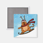 Snowboardkitt Magnet (Vorderseite/Rückseite)