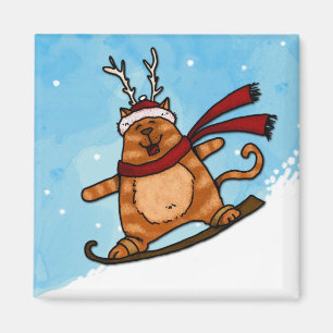 Snowboardkitt Magnet