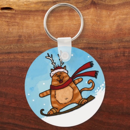 Snowboardkitt Schlüsselanhänger (Vorderseite)