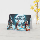 Snowbones Greetings Karte (Gelbe Blume)