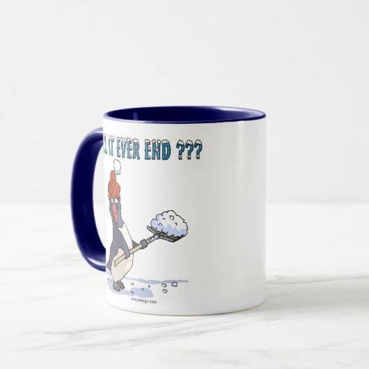 Snowbound Pinguin Tasse (Vorderseite Links)