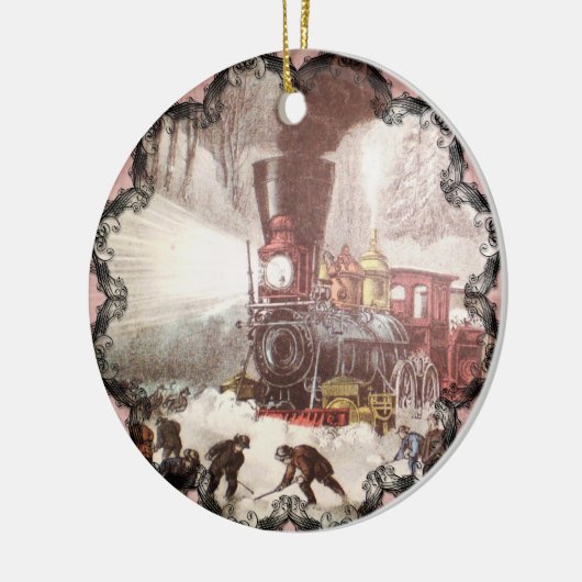 Snowbound Train Ornament (Links)