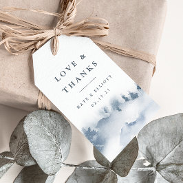 Snowbound Wedding Vielen Dank für Ihr Interesse Geschenkanhänger