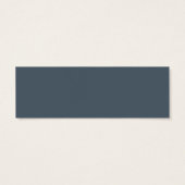 Snowbound Wedding Website Cards | Mini (Rückseite)