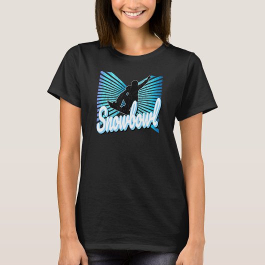 Snowbowl Arizona Bodacious Snowboarding Snowbowl S T-Shirt (Vorderseite)
