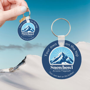 Snowbowl Arizona Flagstaff Skigebiet Geschenk Schlüsselanhänger