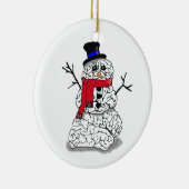 Snowbrain Keramik Ornament (Rechts)