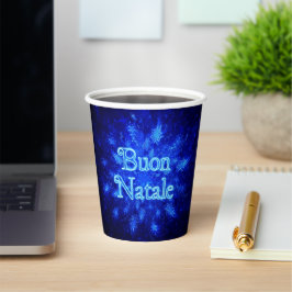 Snowburst - Feliz Navidad Pappbecher