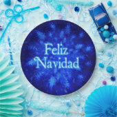 Snowburst - Feliz Navidad Pappteller (Party)