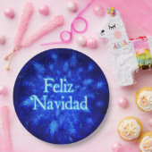 Snowburst - Feliz Navidad Pappteller (Party)